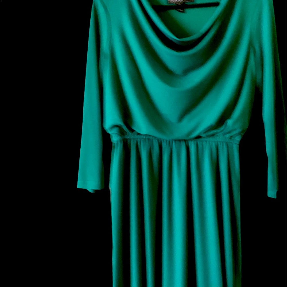 Donna Ricco slouch neck dress